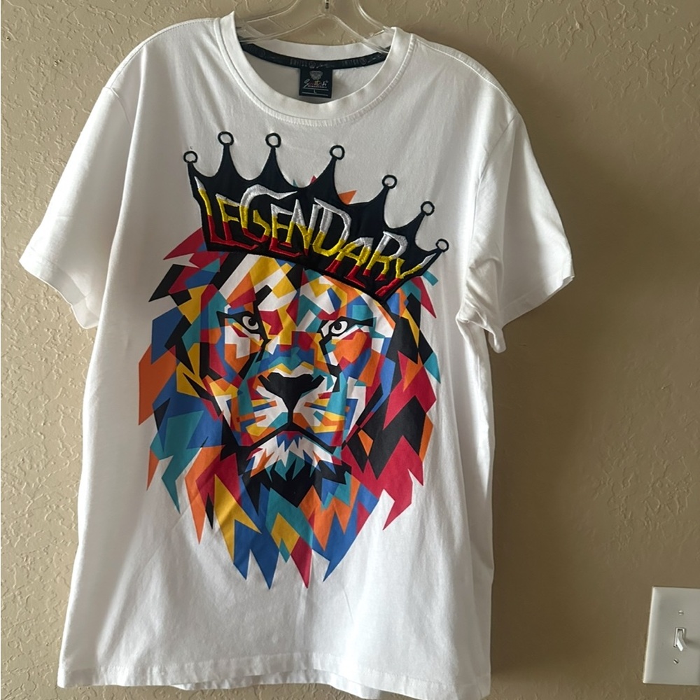 SWITCH REMARKABLE LIMITED EDITION SHIRT SIZE LARGE EMBROIDERED LEGENDARY LION